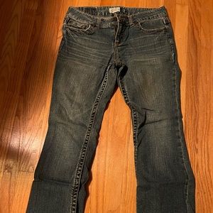 Aeropostale 7/8 short dark jeans